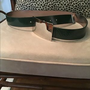 Dark Green Michael Kors Belt